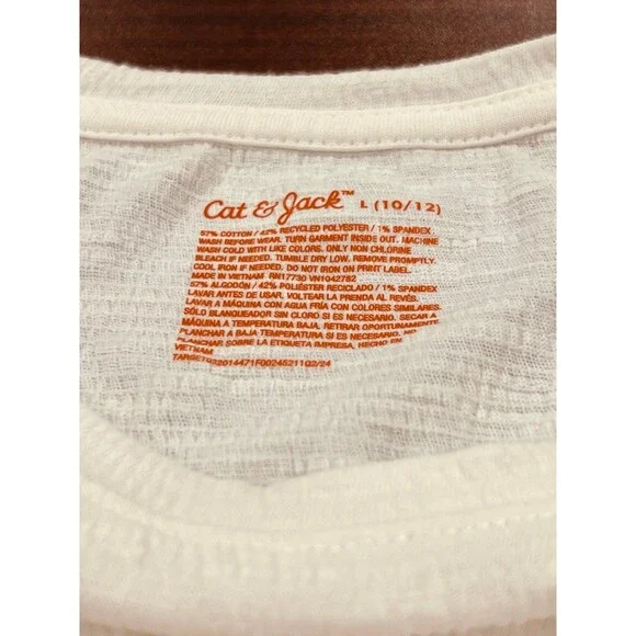 Girls Long Sleeve Textured Shirt ~ Size:L (10-12) ~ NWT - Picture 6 of 6